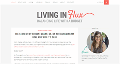 Desktop Screenshot of livinginflux.com